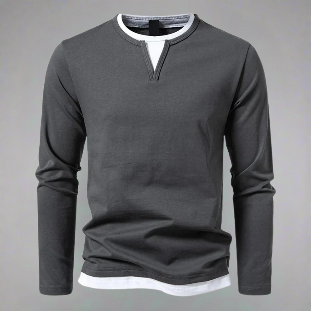 Louis™ | Moderne Shirt met Lange Mouwen