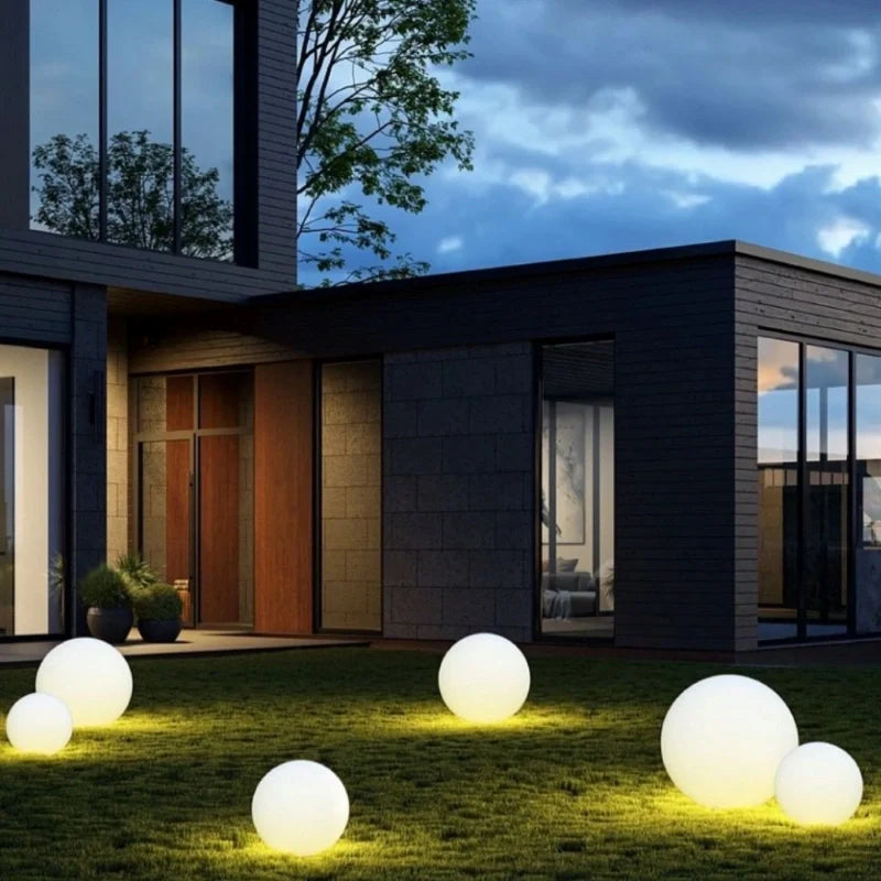 Solora™ | Ronde Tuinlamp met Kleurverlichting