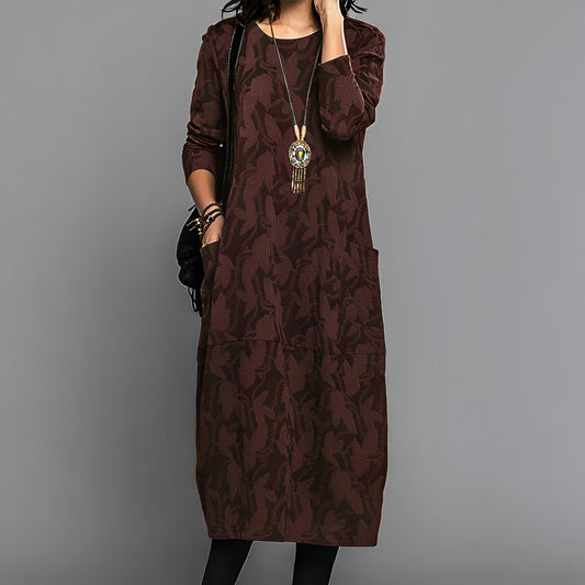 Sorelle™ | Warme winterjurk met verfijnde pasvorm