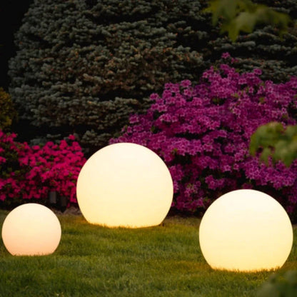 Solora™ | Ronde Tuinlamp met Kleurverlichting