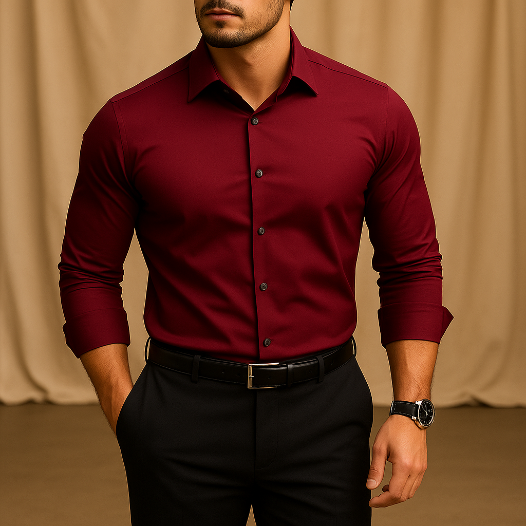 Azzuro™ | Elegant Luxe Overhemd