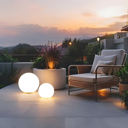 Solora™ | Ronde Tuinlamp met Kleurverlichting