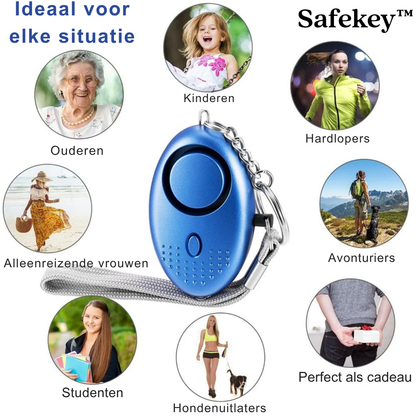 SafeKey™ Alarmsleutelhanger