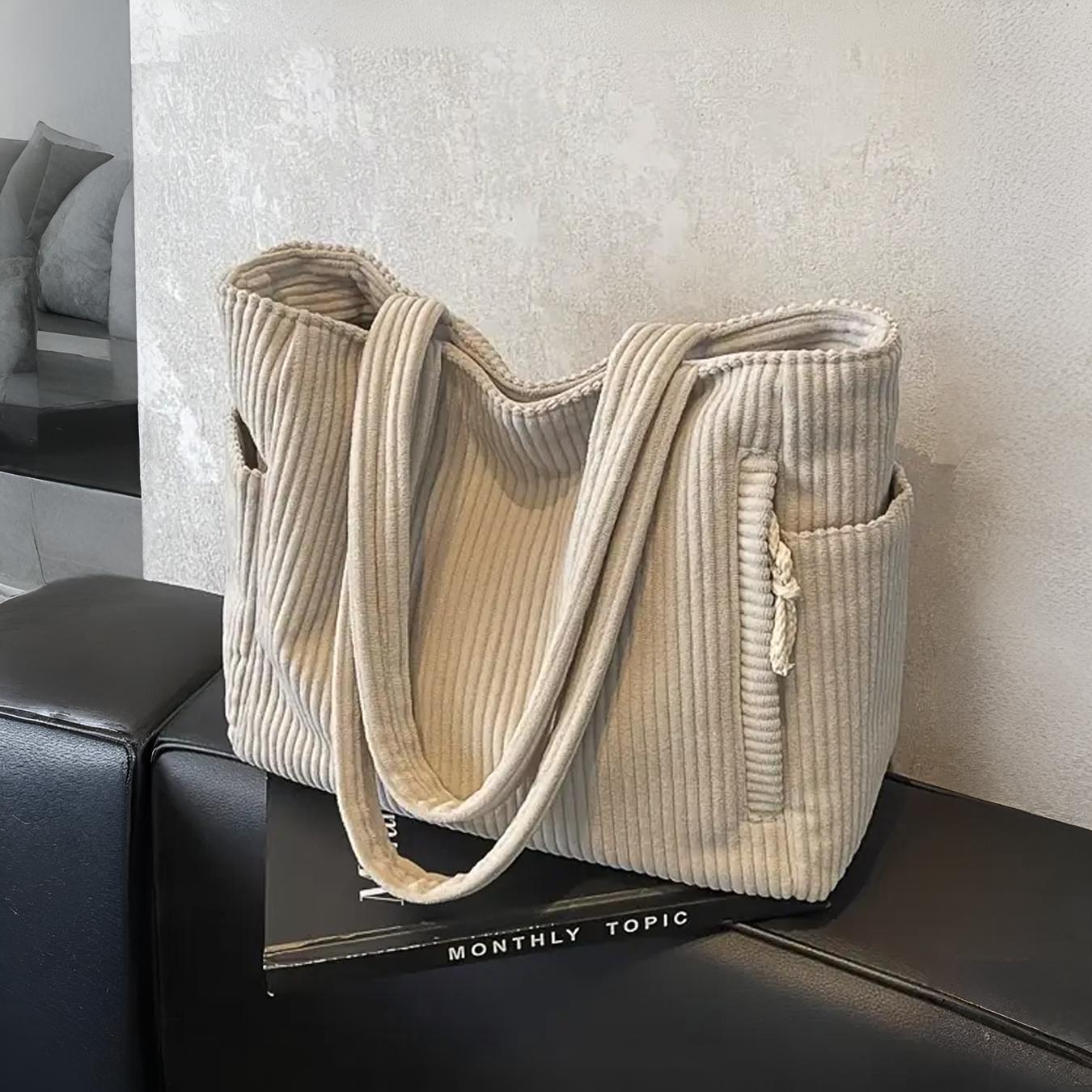 Velora™ | Geribbelde Draagtas