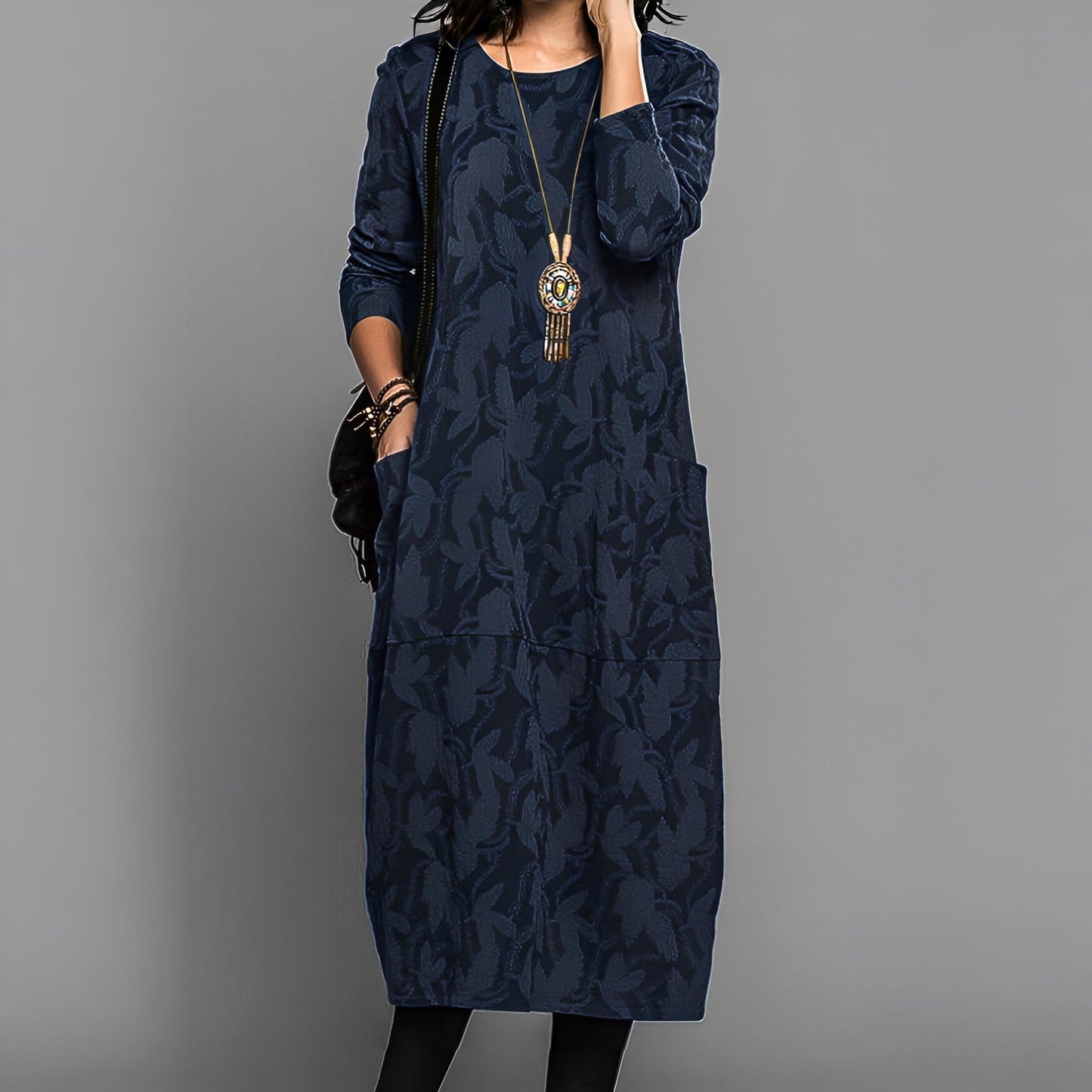 Sorelle™ | Warme winterjurk met verfijnde pasvorm