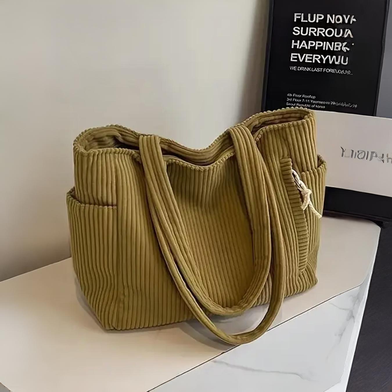 Velora™ | Geribbelde Draagtas