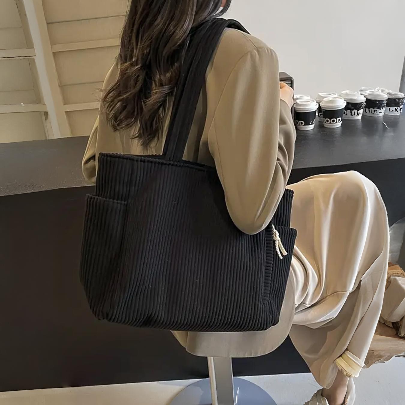 Velora™ | Geribbelde Draagtas