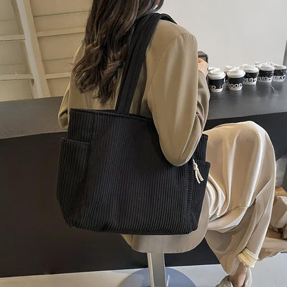 Velora™ | Geribbelde Draagtas